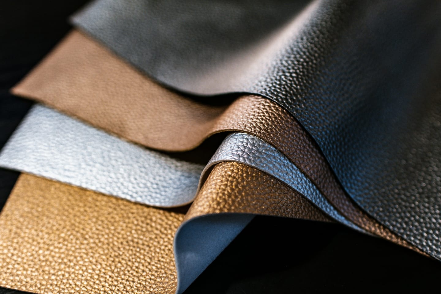 Material detail: full-grain leather surface texture